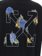 Off-White Arrow Out Flower Shirt Black, view 4