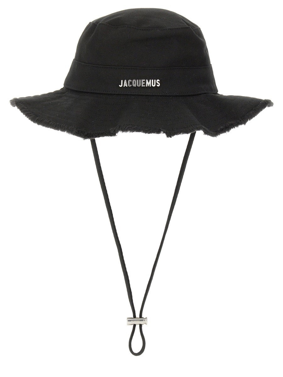 JACQUEMUS Unisex Cappello Artichaut Black