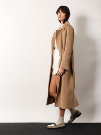 Max Mara Women's Artur Hand Made Cashmere Coat Brown