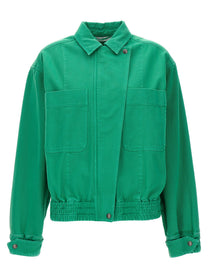 Max Mara Arturo Crop Jacket Green