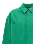 Max Mara Arturo Crop Jacket Green, view 3
