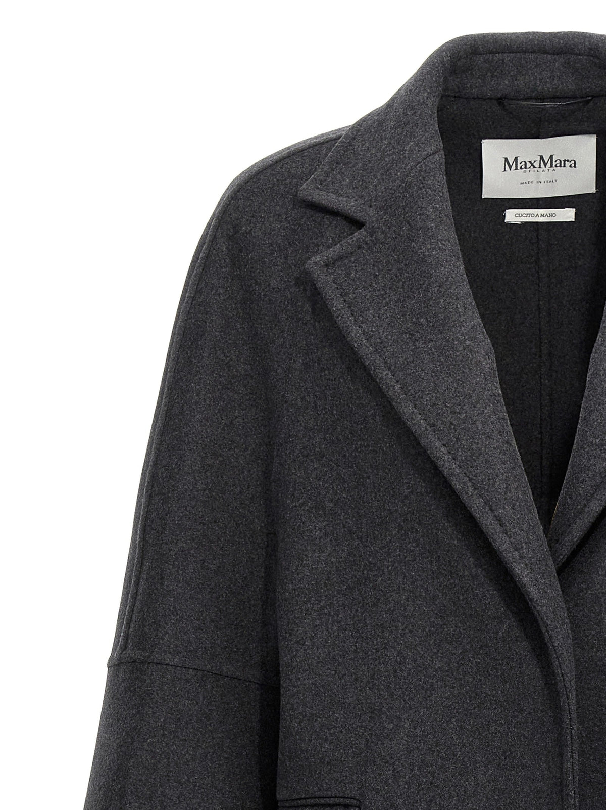 Max Mara Asburgo Coat Grey