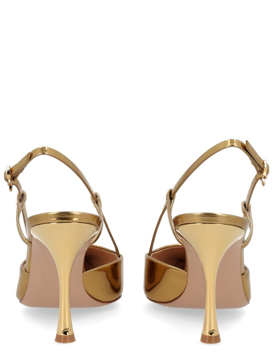 Gianvito Rossi Women's Ascent Pumps Gold