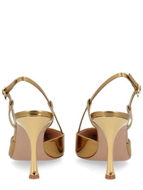 Gianvito Rossi Women's Ascent Pumps Gold