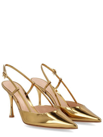 Gianvito Rossi Women's Ascent Pumps Gold