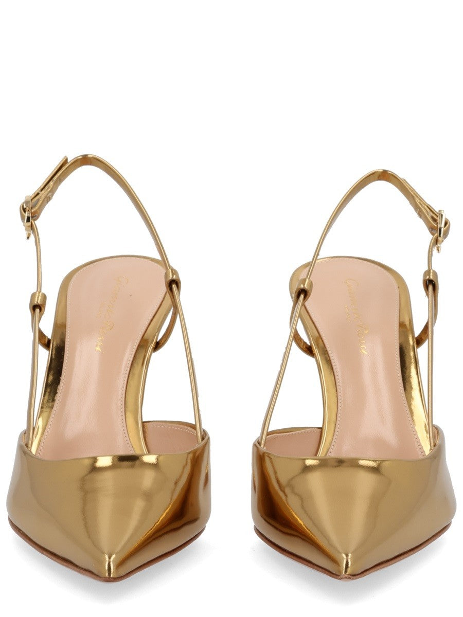 Gianvito Rossi Women's Ascent Pumps Gold