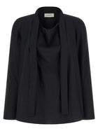 Lemaire Ascot Blouse Black, view 2