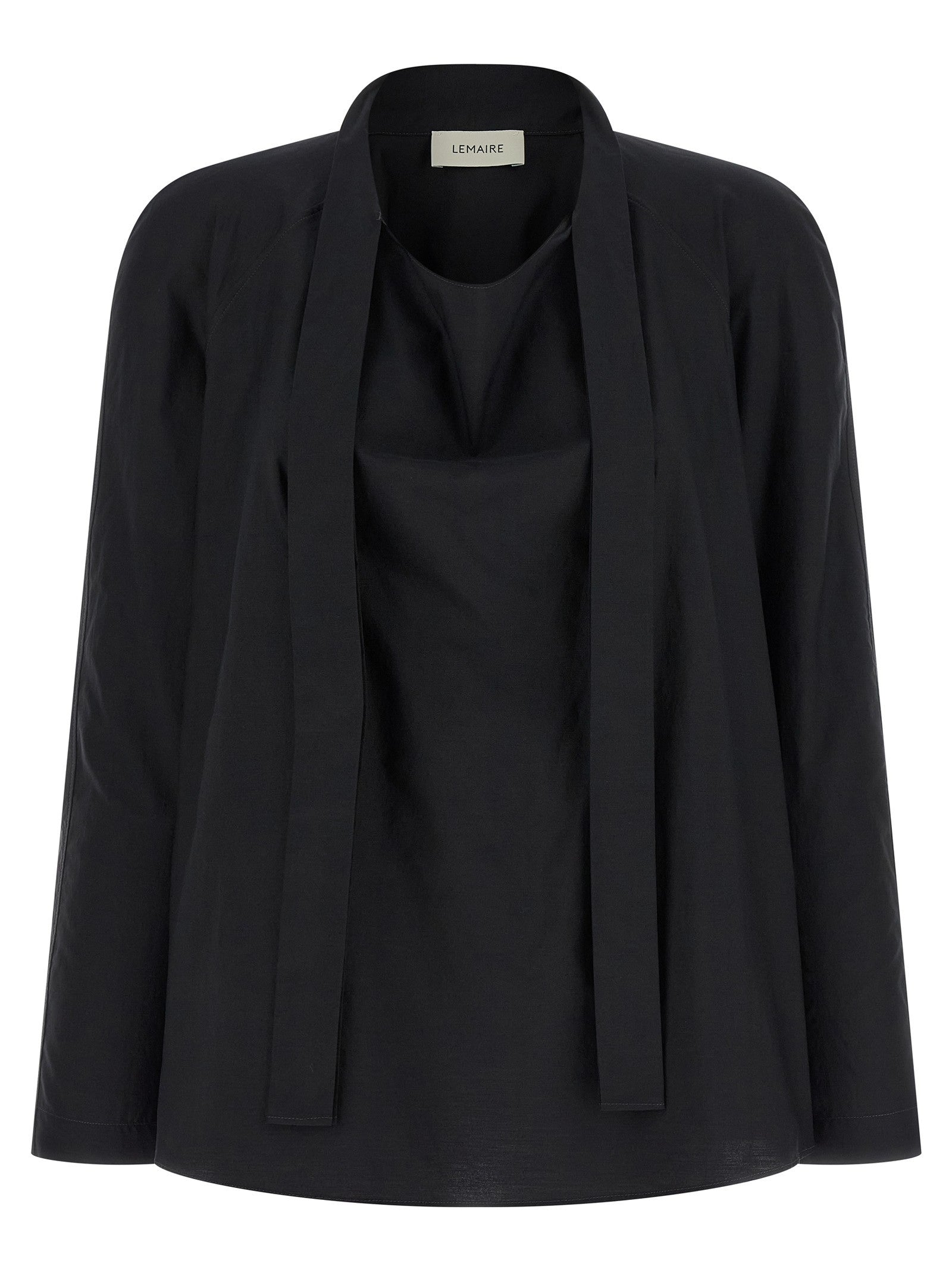 Lemaire Ascot Blouse Black