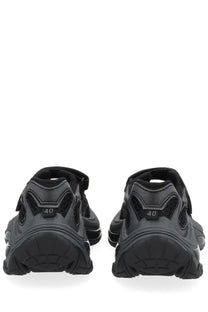 Ash women’s Drake sneaker black Balenciaga triple s sandals with chunky layered sole and mesh detailing