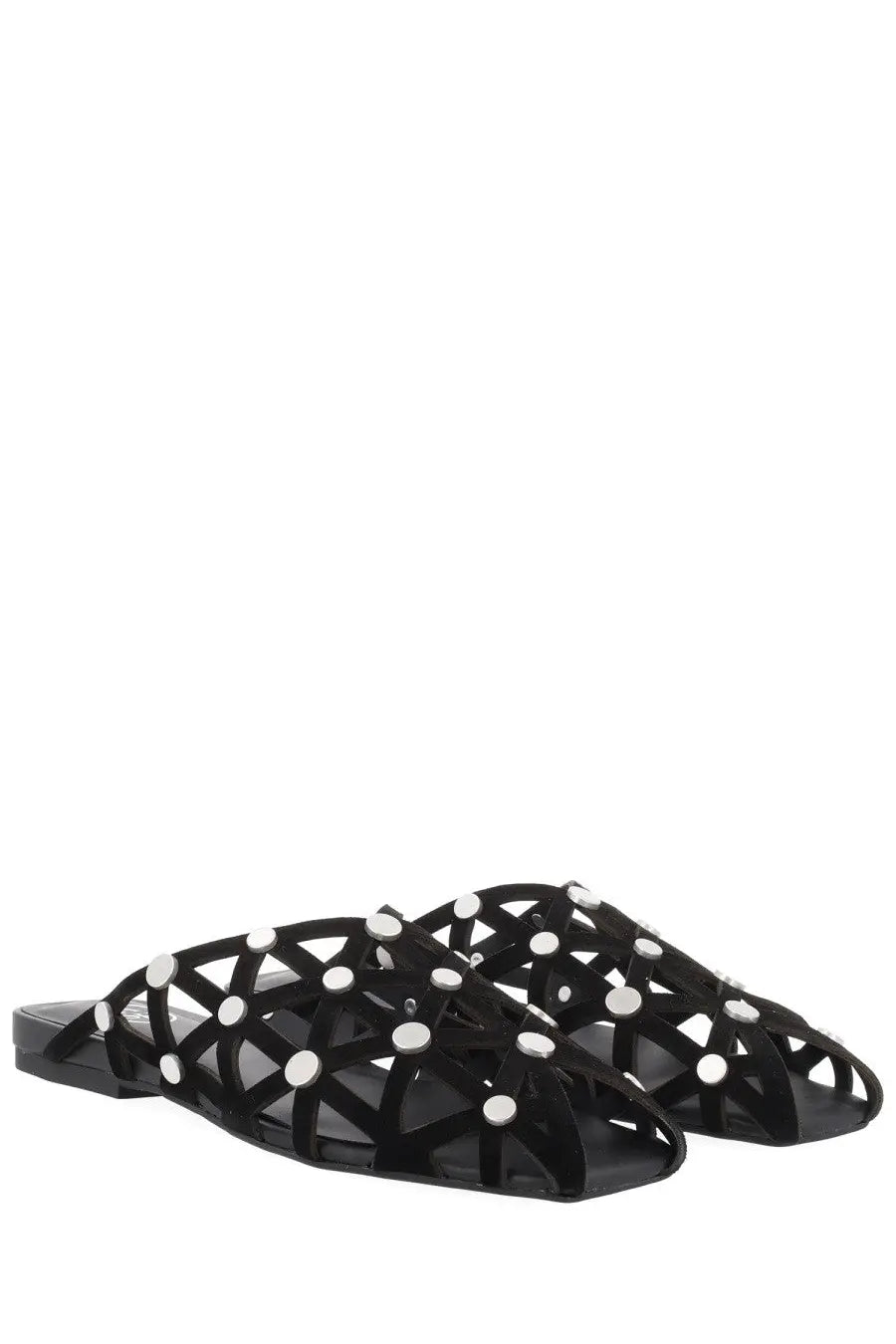 Ash Women's Mule Bone Black, view 2