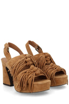 Ash Women's Sandals with Heeled Oprah Beige, view 2