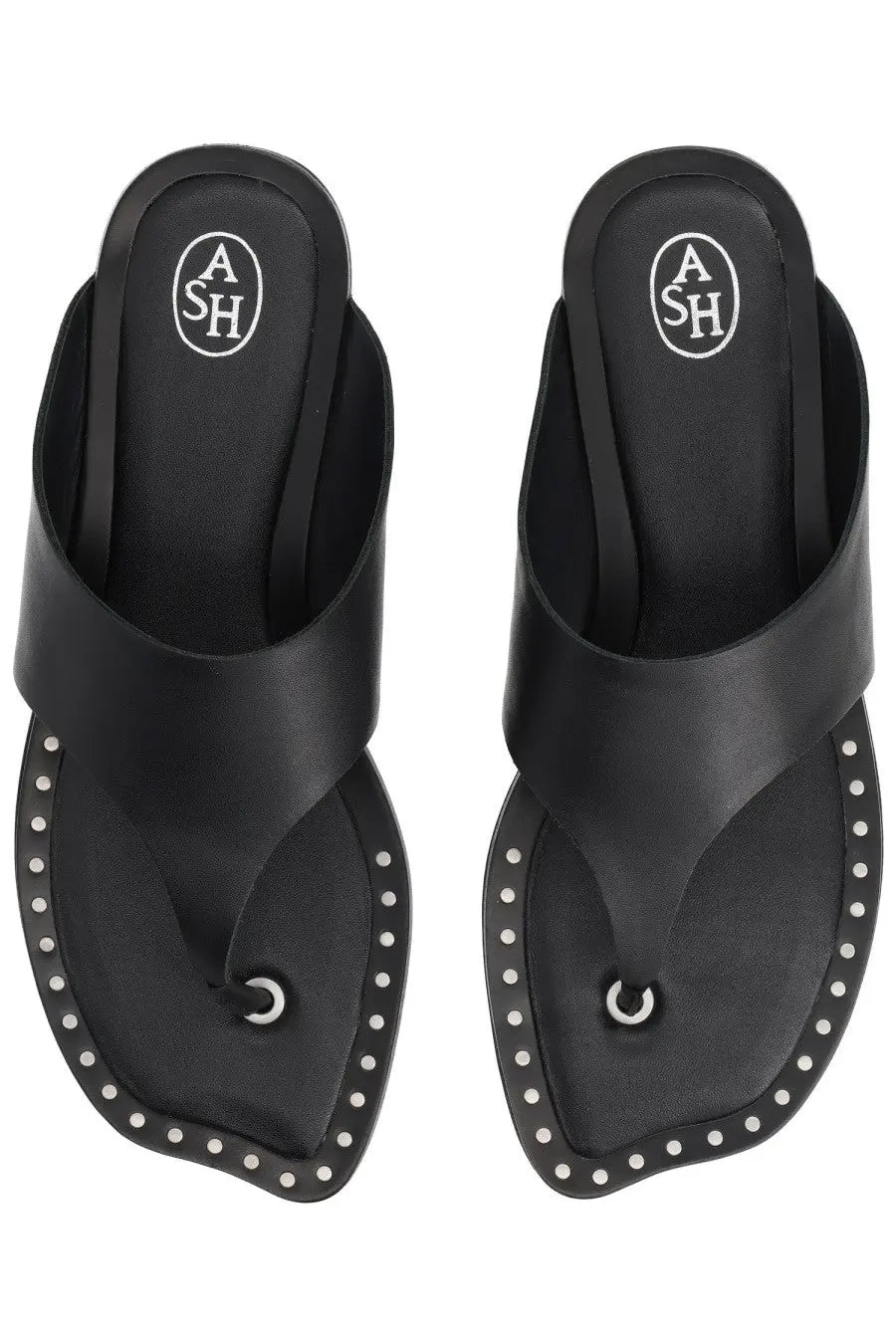 Ash Women's Genius Flip-Flops Sandals Black, view 5