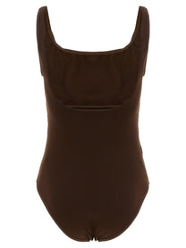 ERES Asia One Piece Swimsuit Brown
