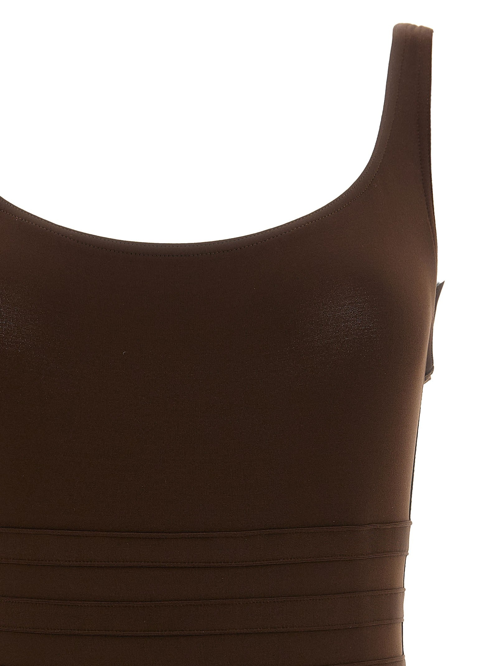 ERES Asia One Piece Swimsuit Brown