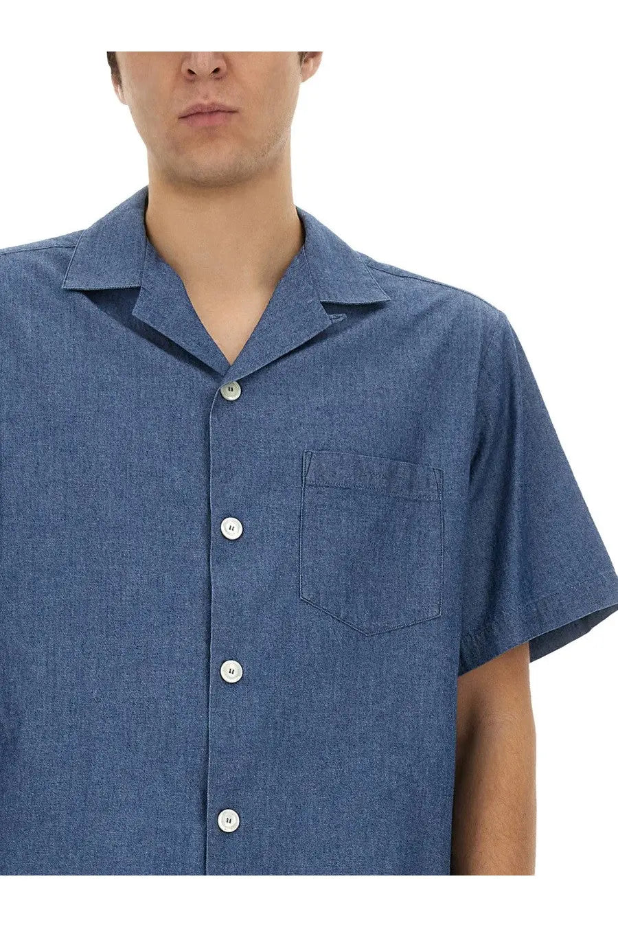 ASPESI Men's Jarvis Shirt Blue, view 4
