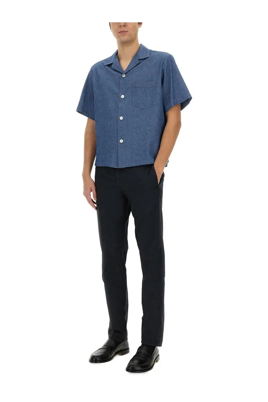 ASPESI Men's Jarvis Shirt Blue, view 2