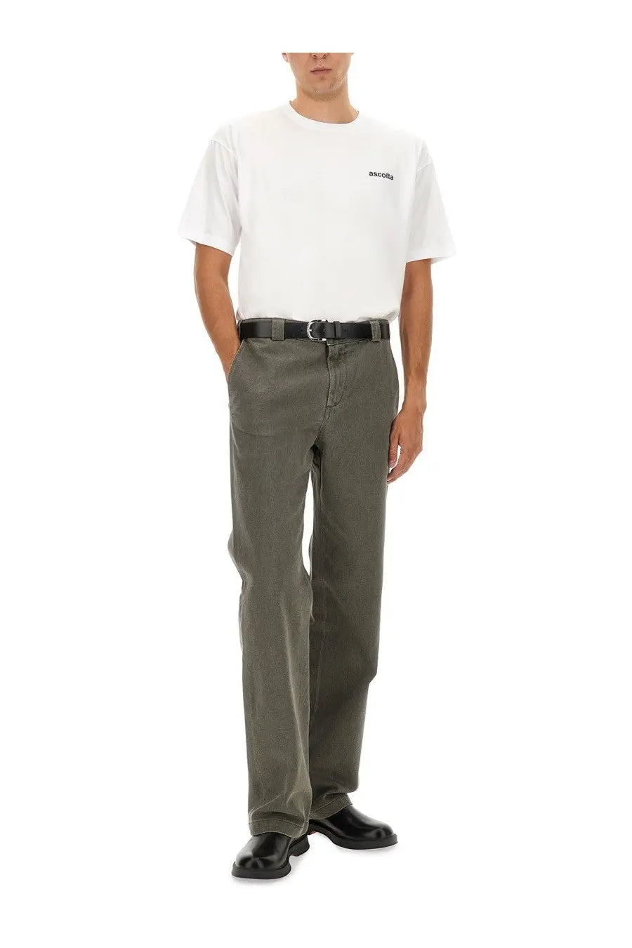 ASPESI Men's Pants Adrien Grey, view 2