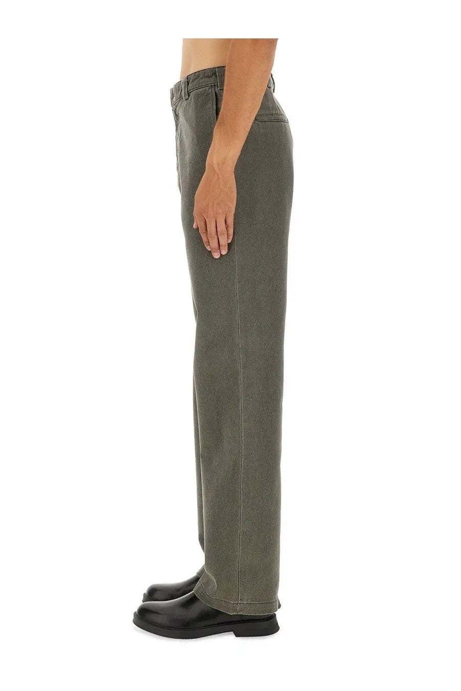 ASPESI Men's Pants Adrien Grey, view 4