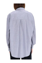 ASPESI Women's High Collar Shirt Blue, view 3