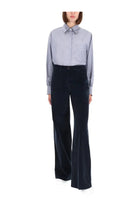 ASPESI Women's High Collar Shirt Blue, view 2