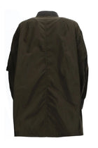 ASPESI Women's Long Bomber Jacket Green, view 2