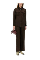 ASPESI Women's Shirt MOD5489 Brown, view 2