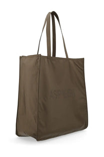 Brown aspesi women’s tote bag with sleek minimalist design and sturdy handles for everyday use