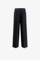 ASPESI Women's Wool Blend Trousers Blue, view 2