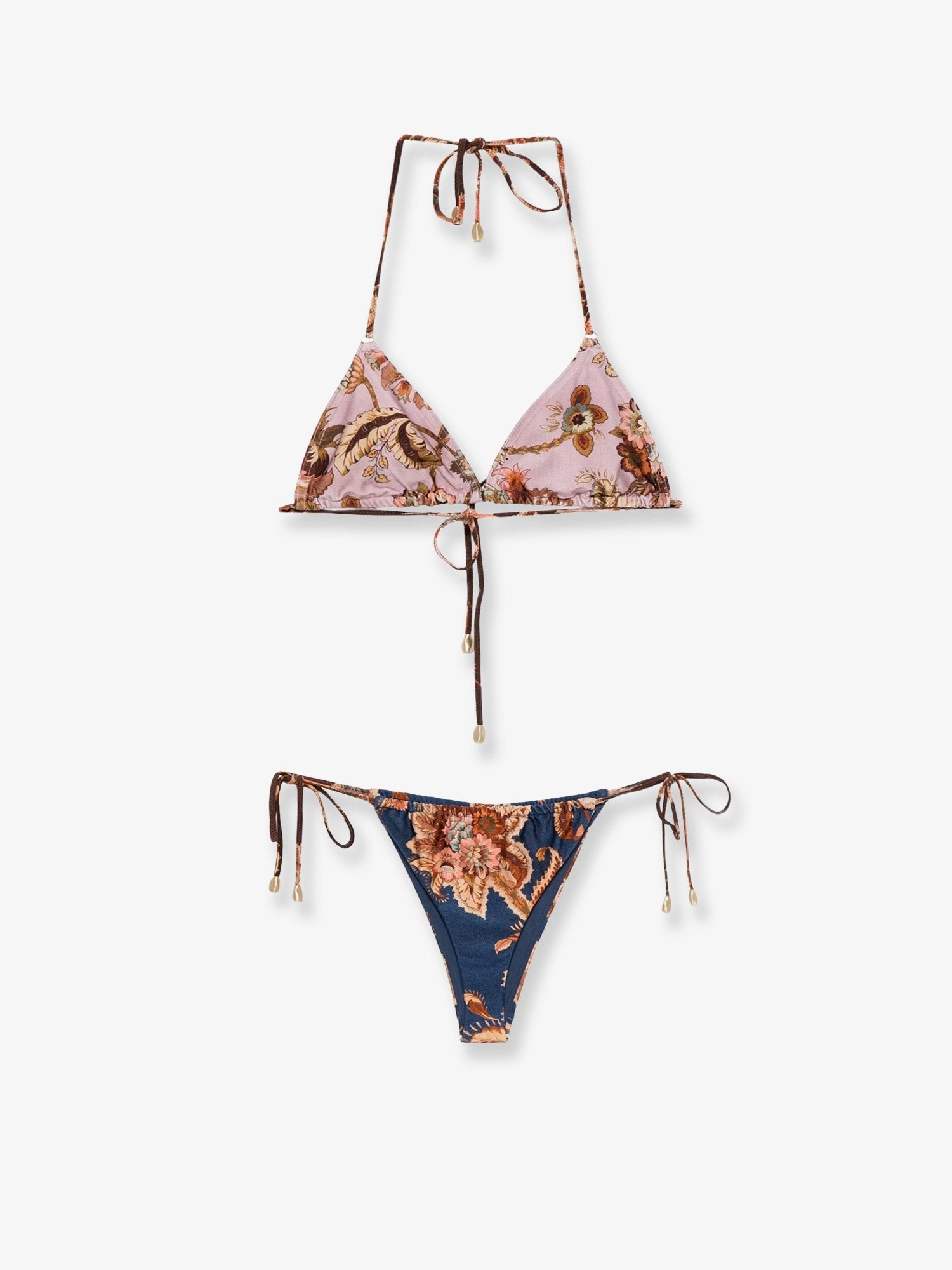 Zimmermann Women's Aster Nylon Bikini Multicolor