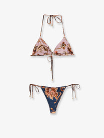 Zimmermann Women's Aster Nylon Bikini Multicolor