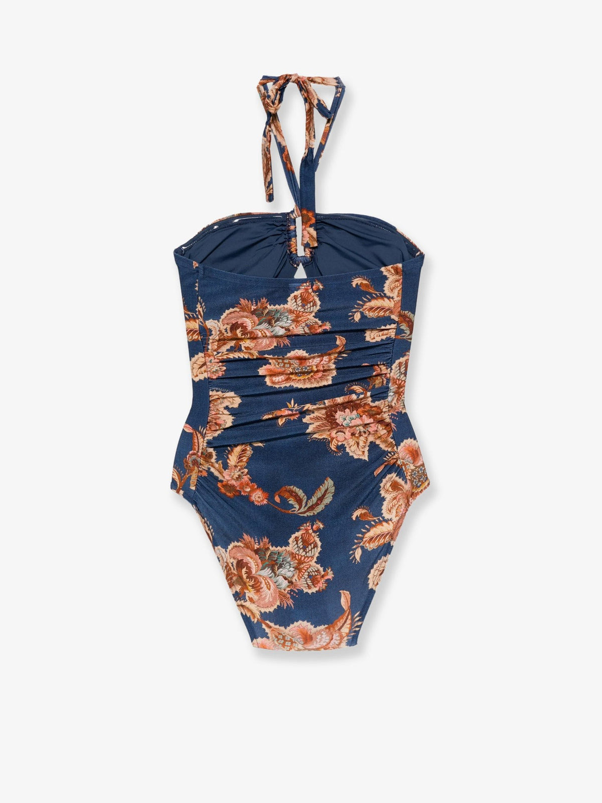 Zimmermann Women's Aster Nylon One Piece Swimsuit Blue, view 2