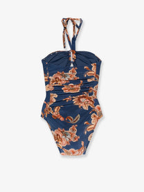 Zimmermann Women's Aster One Piece Swimsuit Gold