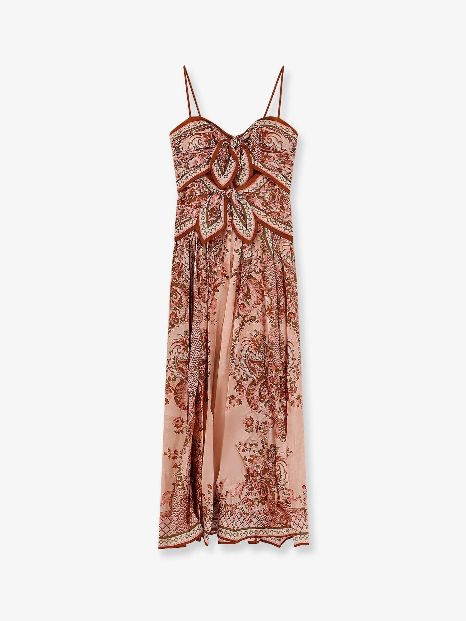 Zimmermann Women's Aster Scarf Silk Dress Blue