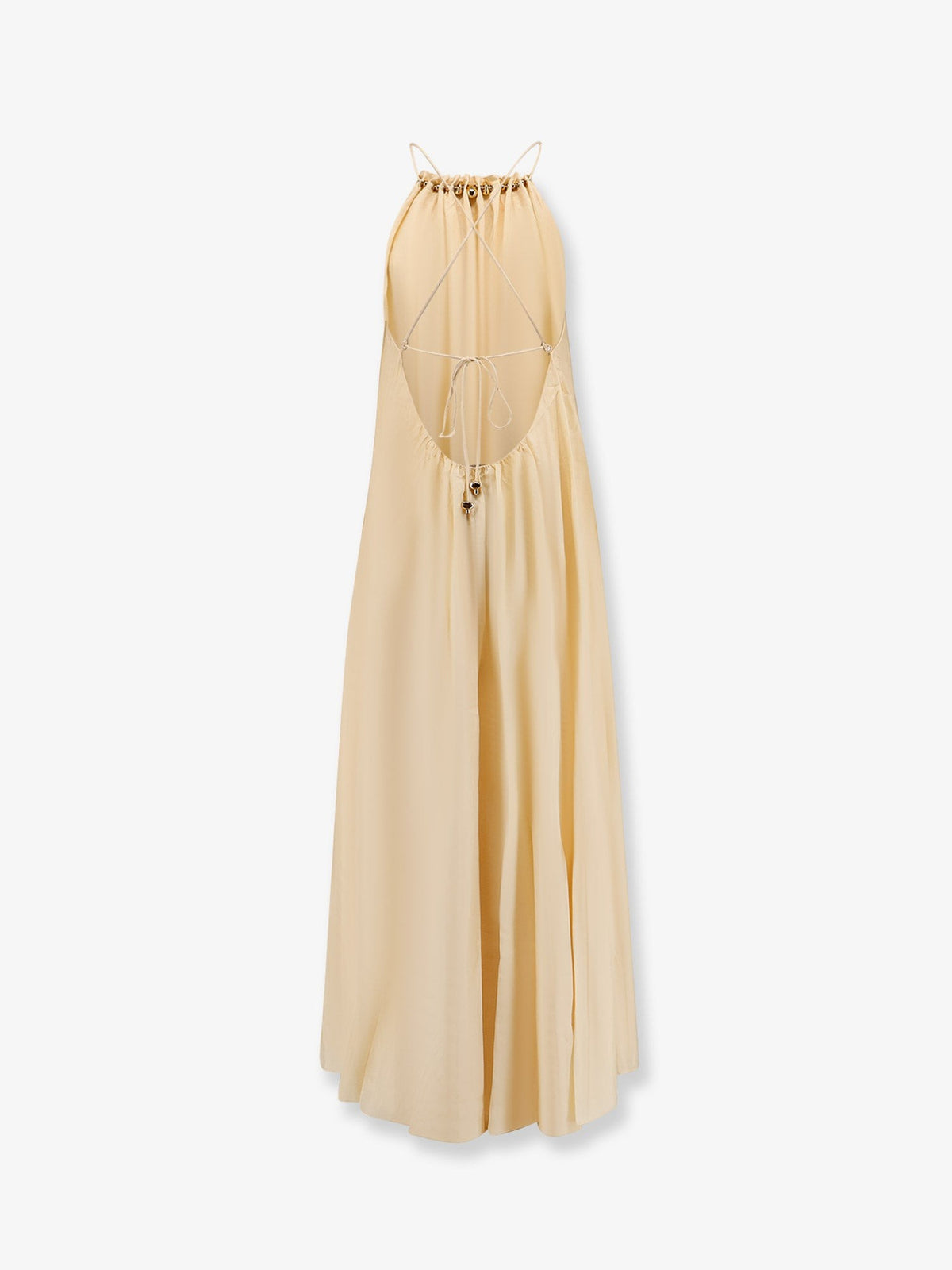Zimmermann Women's Aster Silk Long Dress White, view 2