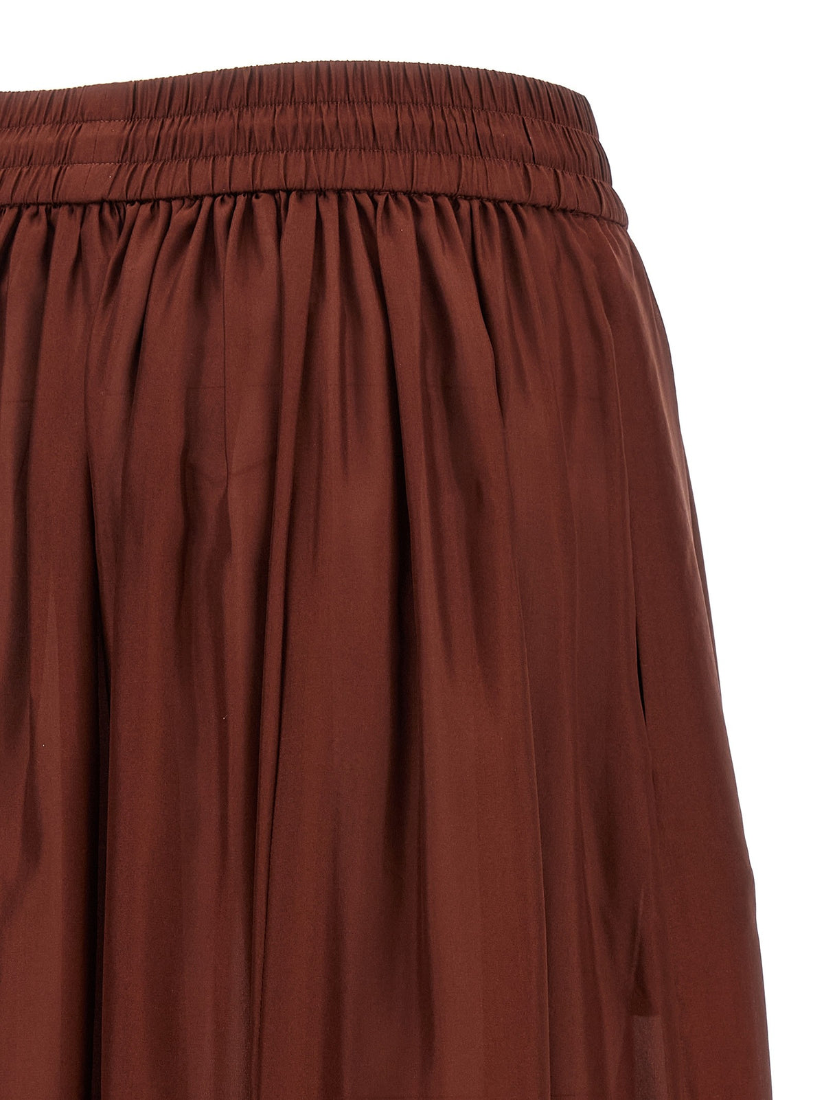 Zimmermann Women's Aster Silk Skirt Red, view 4