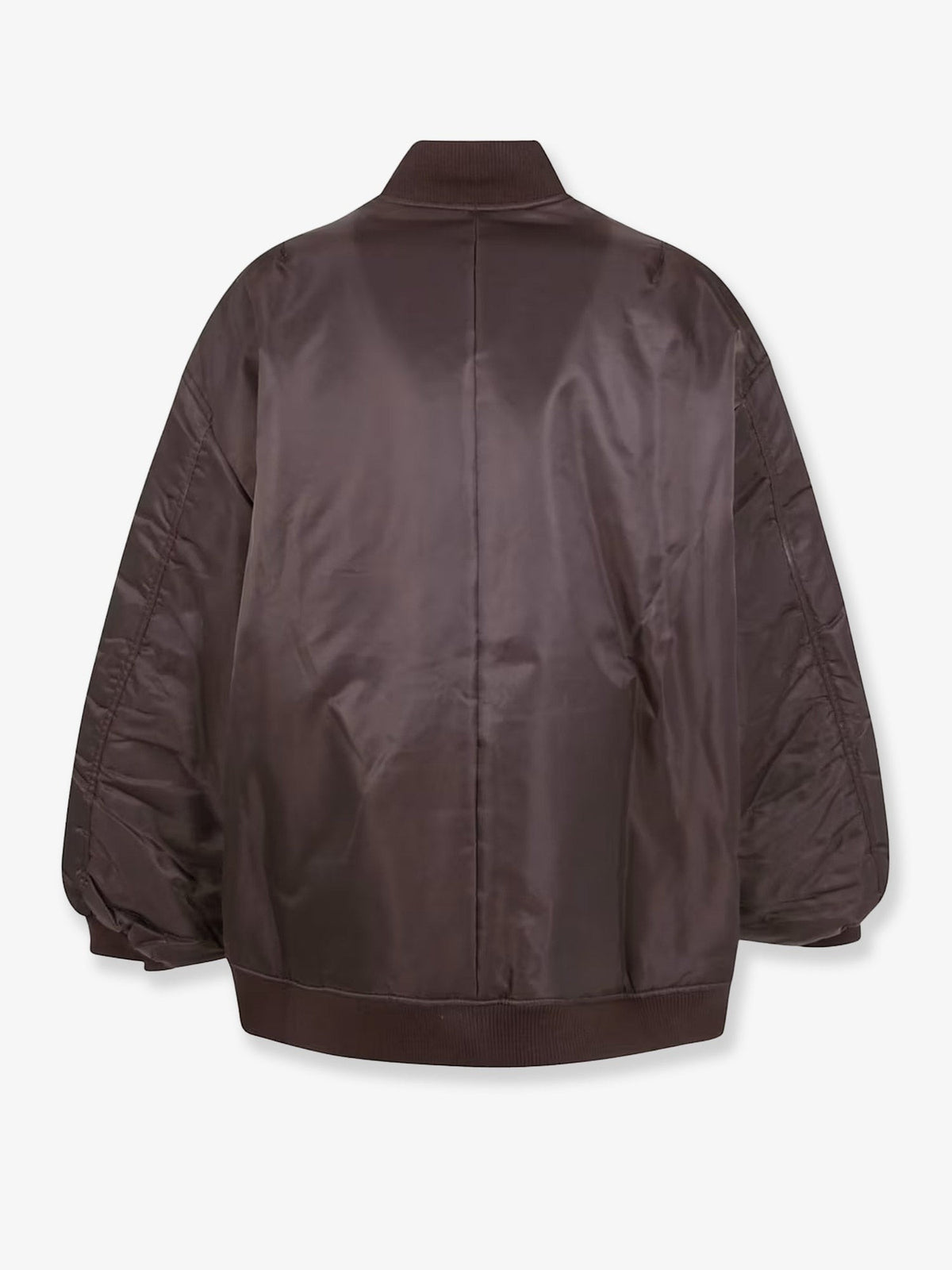 The Frankie Shop Women's Astra Nylon Jacket Brown, view 2