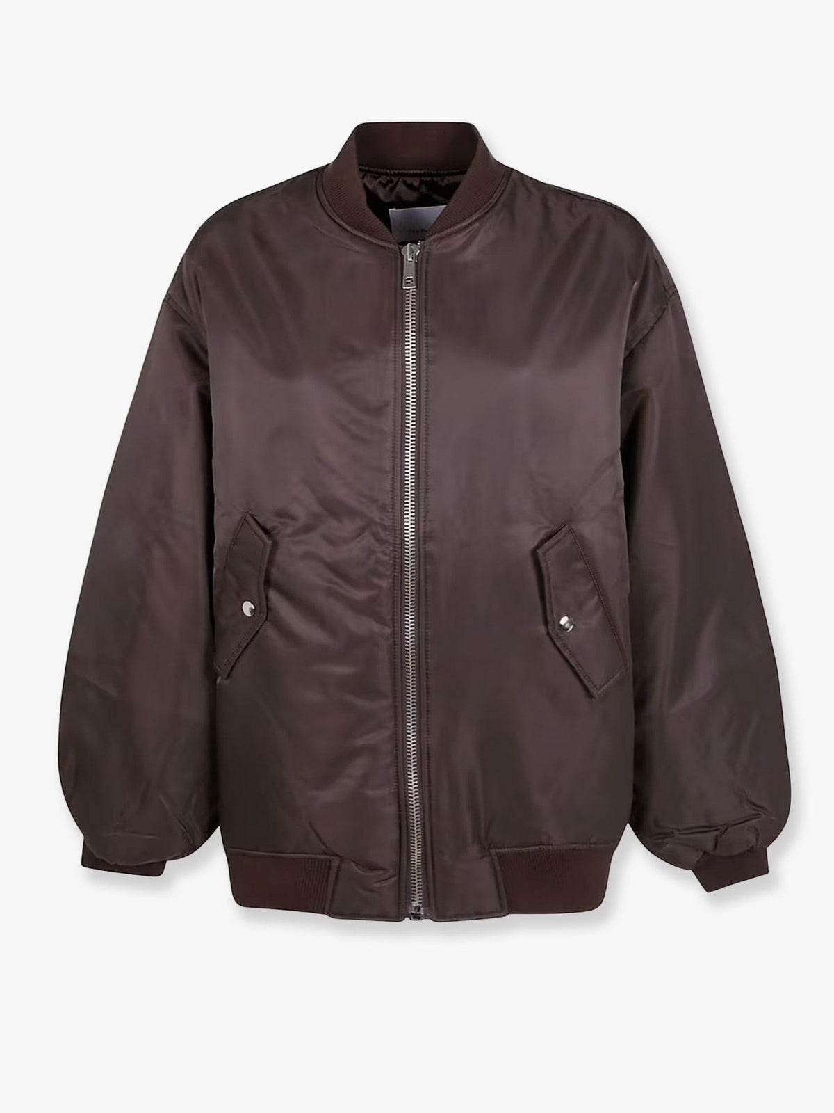 The Frankie Shop Women's Astra Nylon Jacket Brown