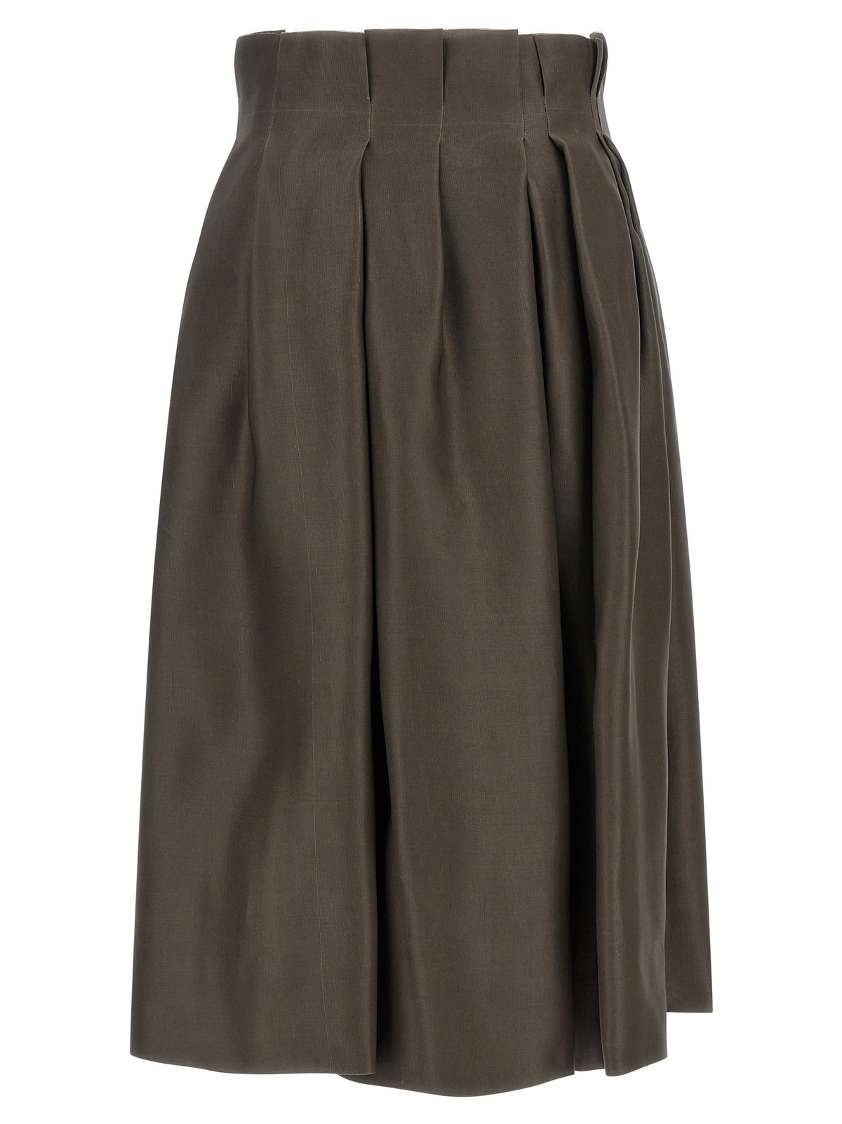 Khaite Astrid Skirt Brown, view 2