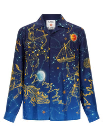 Casablanca Astrology Shirt Blue