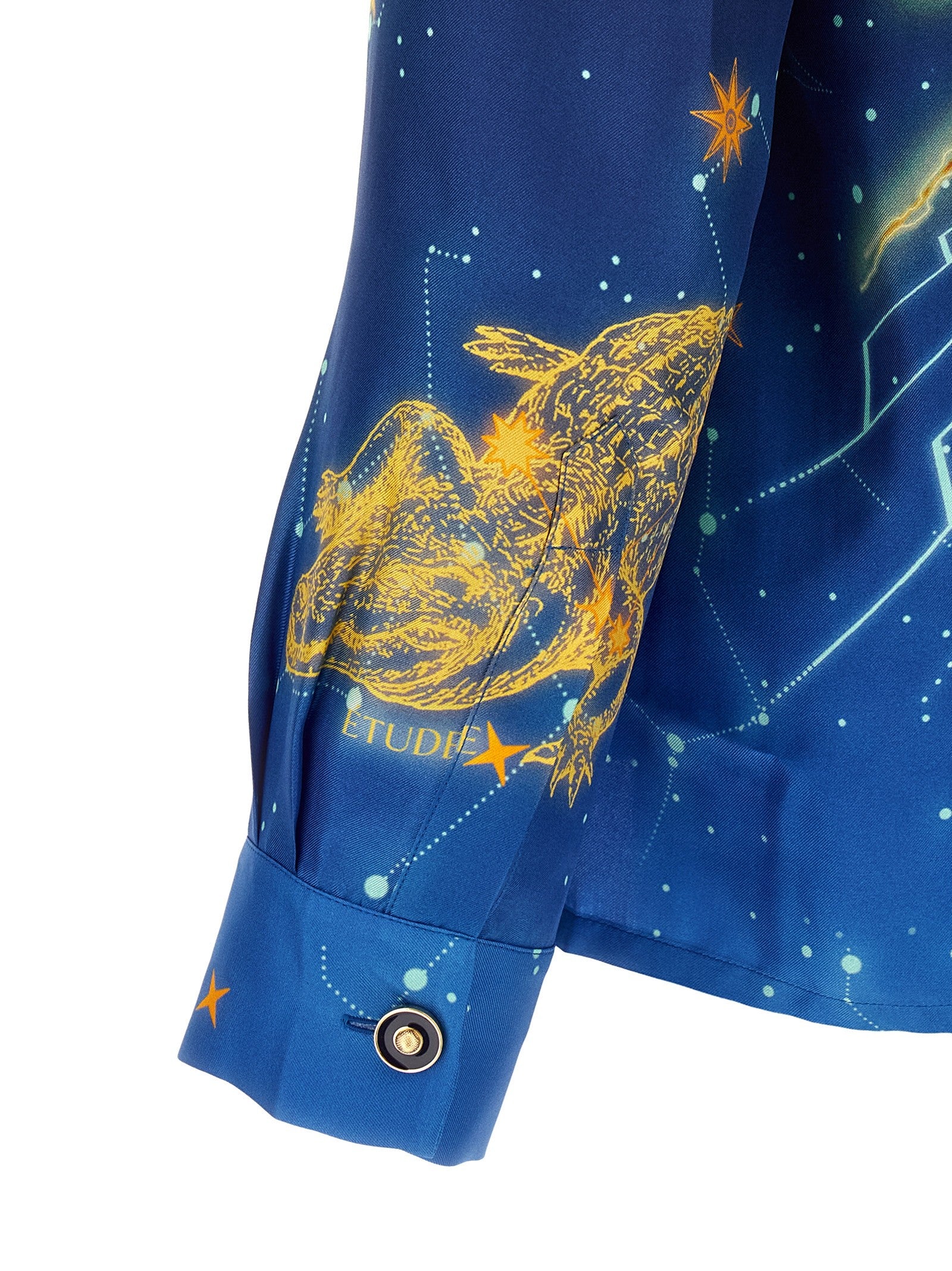 Casablanca Astrology Shirt Blue