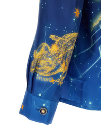 Casablanca Astrology Shirt Blue