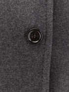 Max Mara Women's Oversize Virgin Wool and Cashmere Coat Grey, view 3