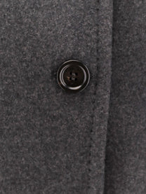 Max Mara Women's Oversize Virgin Wool and Cashmere Coat Grey