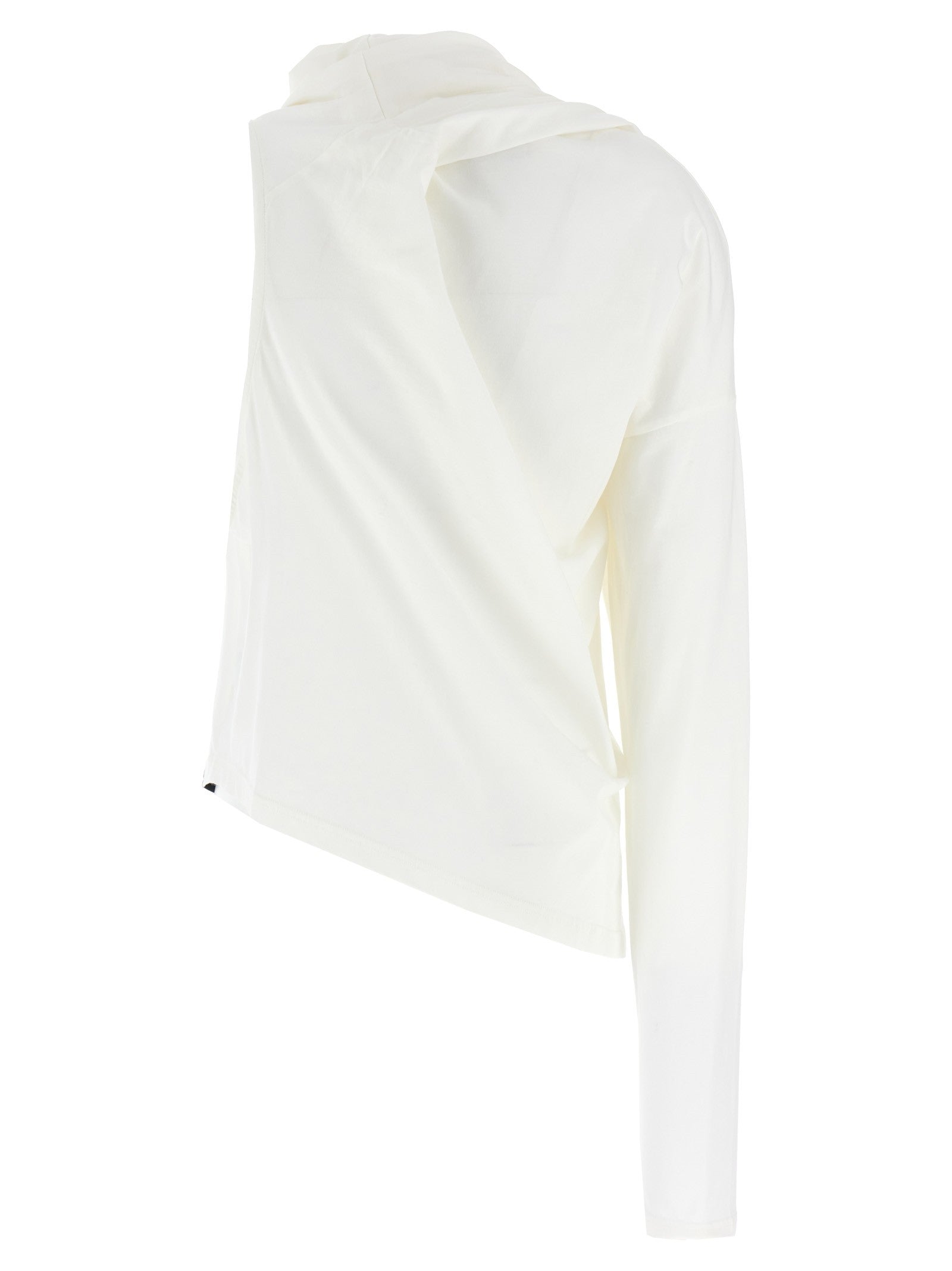 courrèges Asymetrique Off the Shoulder Shirt White