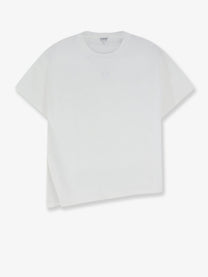 Loewe Women's Asymmetric Cotton Blend Shirt White