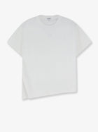 Loewe Women's Asymmetric Cotton Blend Shirt White