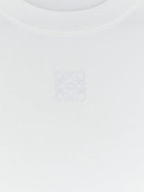 Loewe Women's Asymmetric Cotton Blend Shirt White