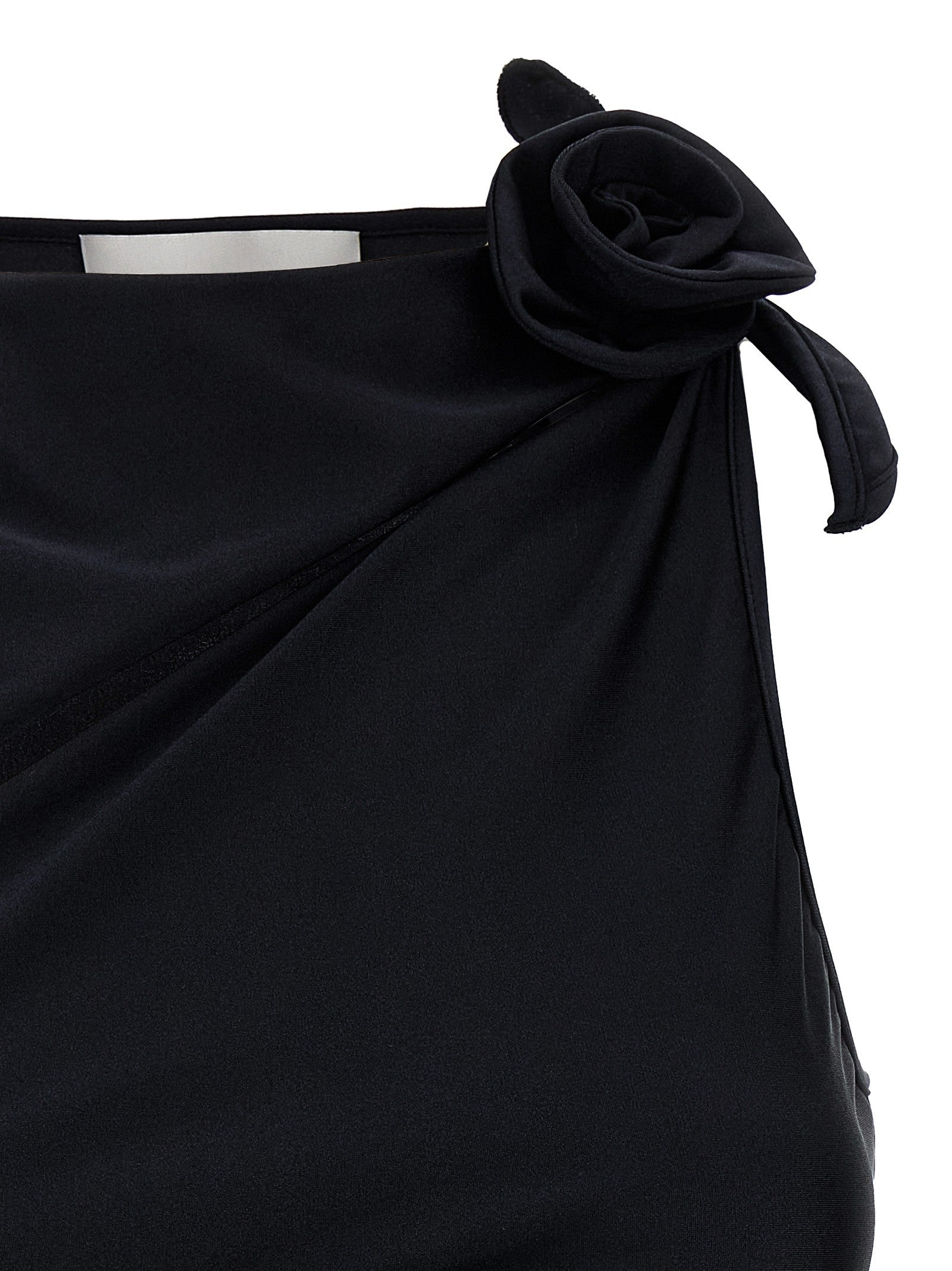 Coperni Asymmetric Flower Top Black