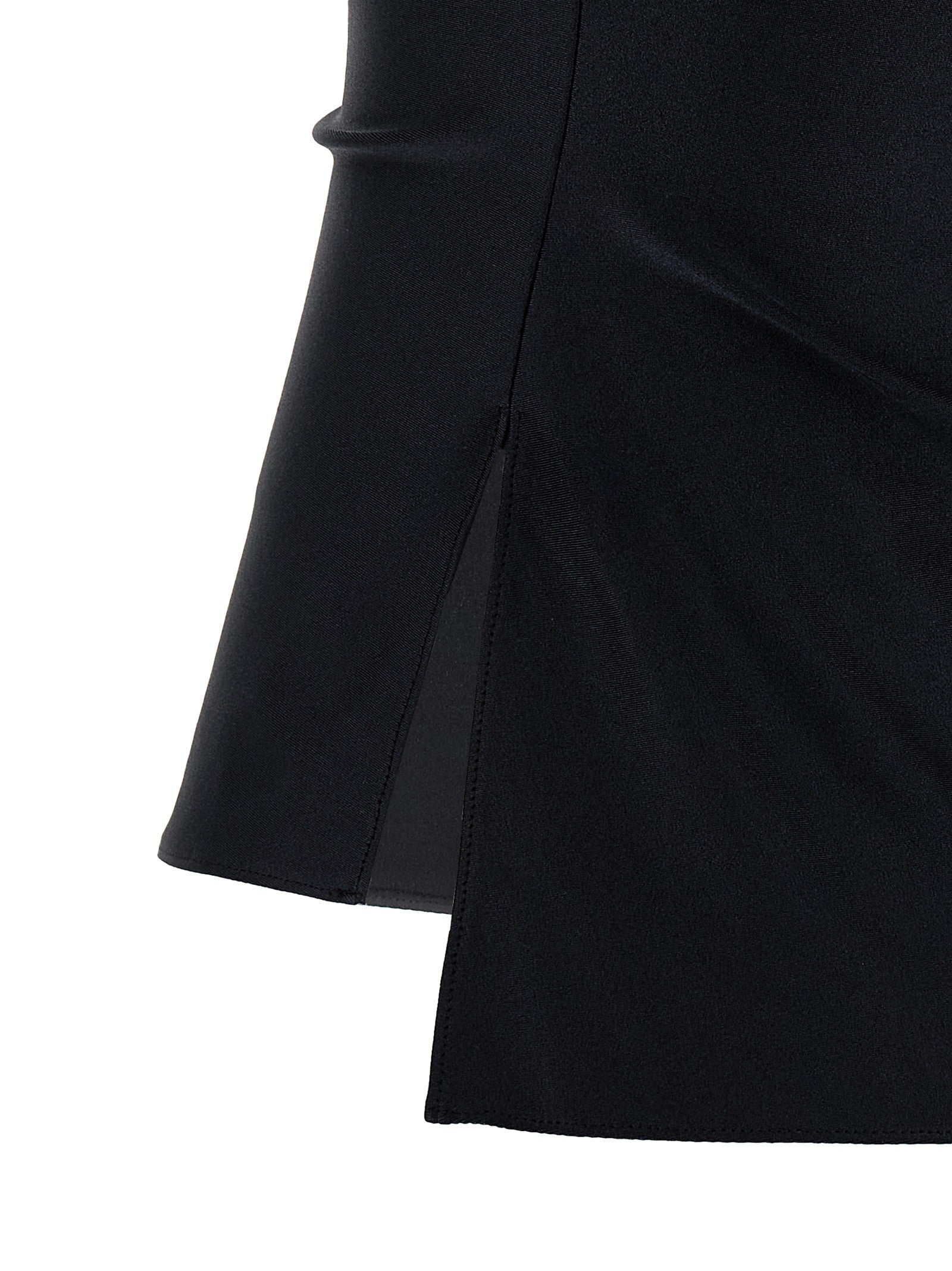 Coperni Asymmetric Flower Top Black