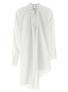 Comme Des Garçons Asymmetric Hem Shirt White, view 2